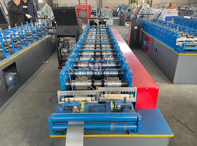 canal de c y perfil 2 de Omega en 1 rollo que forma la máquina 8
