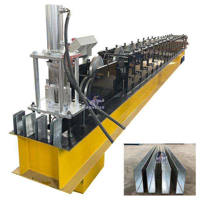 Rollo del carril de guía de U que forma la máquina