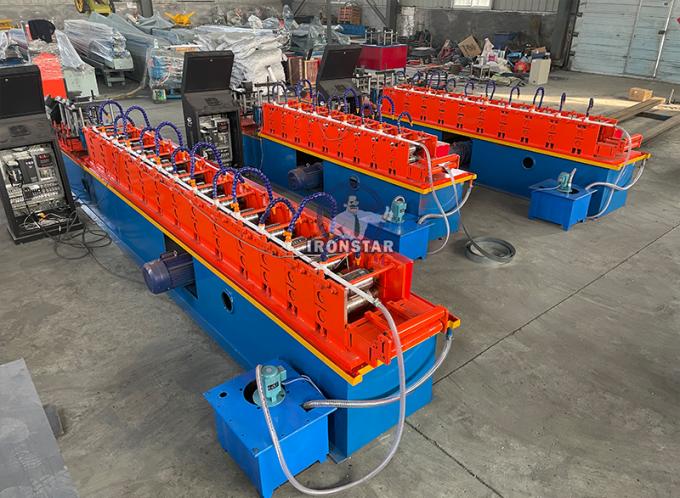 rollo del canal U que forma la máquina 1