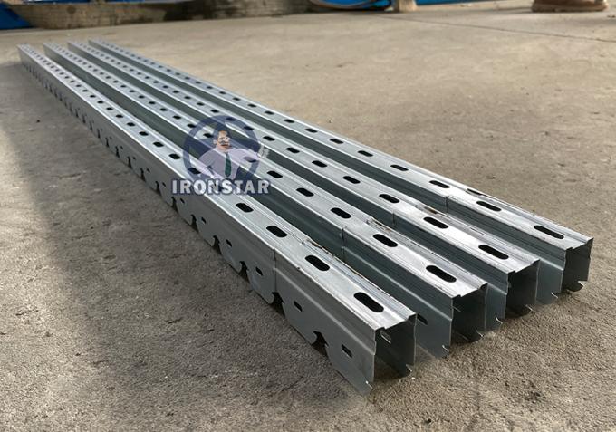 rollo de acero de la quilla del casete que forma la máquina