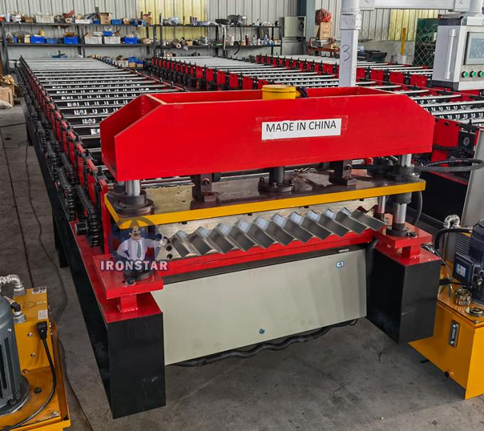 rollo acanalado 762 que forma la máquina 1