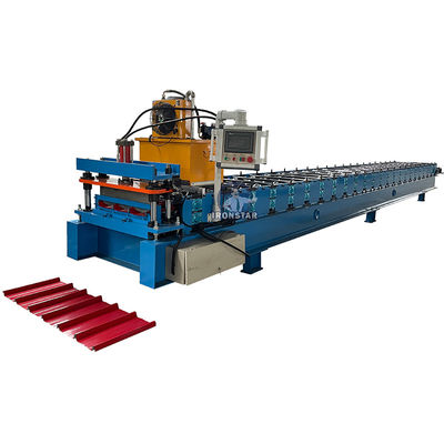 “High Speed 3 Rib Profile Trapezoidal Metal Roof Tile Roll Forming Machine For Cote D'Ivoire Construction”