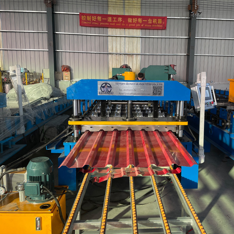 “Customized Pbu Metal Roof Roll Forming Machine Single Layer Roofing Sheet Making Production Line”