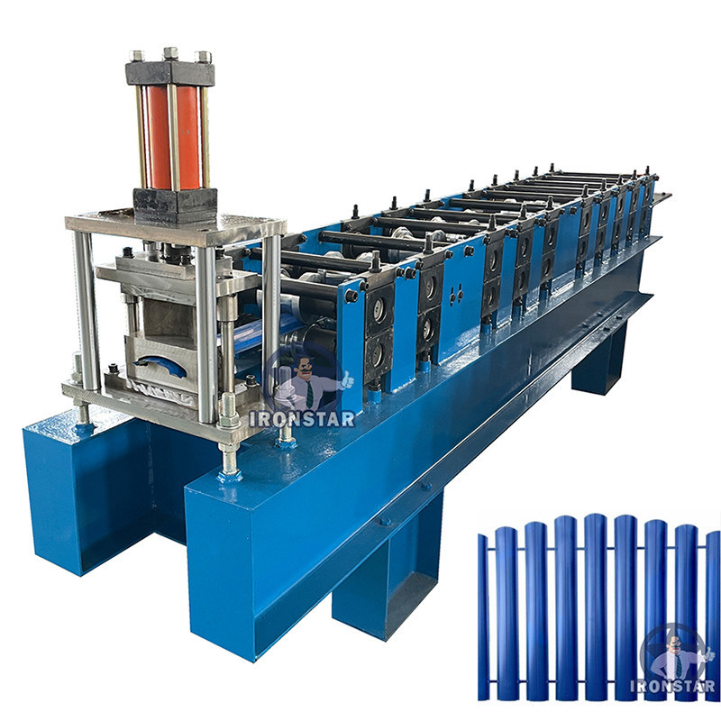 “Metal Fence Panel Roll Forming Machine Automated Fence Panel Machine for Hungary Market Fence Panel Making Machinery Production Line Equipment for Hungarian Fence Industry”