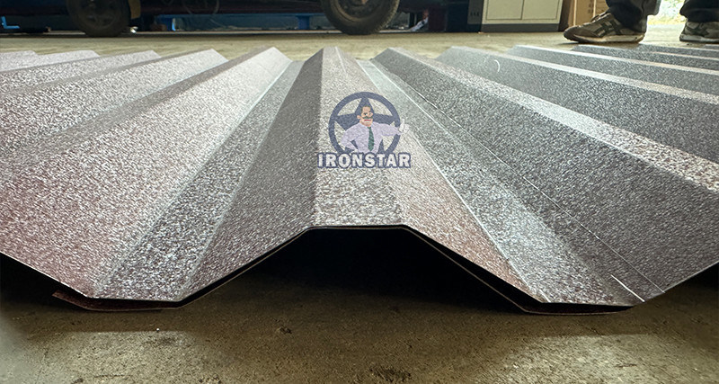 “Ironstar Double Layer Roll Forming Machine 5 Rib and 6 Rib Trapezoidal Sheet CE Certified European Standard Automatic Roof Sheet Making Machine PLC Control Metal Roofing Production Line for Hungary”