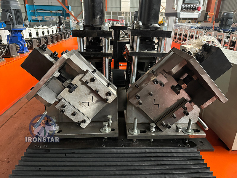 “Middle East Standard Automatic Shadow Wall Angle 2 in 1 Roll Forming Machine in UAE”