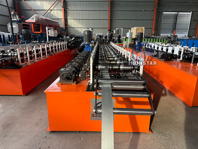 “Factory Price Shadow Wall Angle 2 in 1 Roll Forming Machine Export to UAE Dubai”