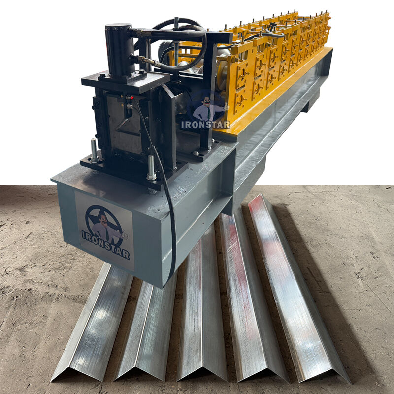 “Full Automatic 1-3mm Thickness Interchangeable Angle Bead Roll Forming Machine Wall Corner Bead Making Machine with Punching System”